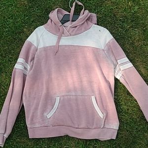 Pink crop hoodie